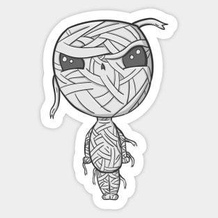 Cartoon mummy Sticker